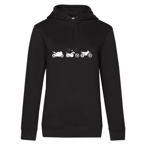 Rennmotorrad Chopper Enduro Cross Hoodie