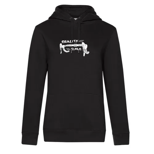 Rennrad Quality Time - Radfahrer Roadbike Lenker Hoodie Frauen Queen Hooded