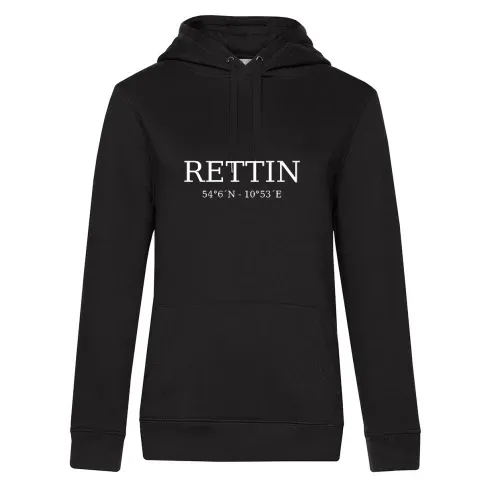 Rettin Koordinaten Hoodie Frauen Queen Hooded