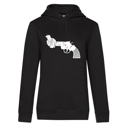 Revolver mit Knoten Frauen Hoodie