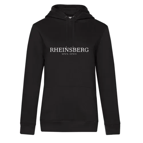 Rheinsberg Koordinaten Hoodie Frauen Queen Hooded