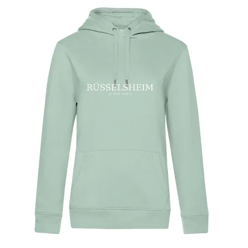 Rüsselsheim Koordinaten Frauen Hoodie