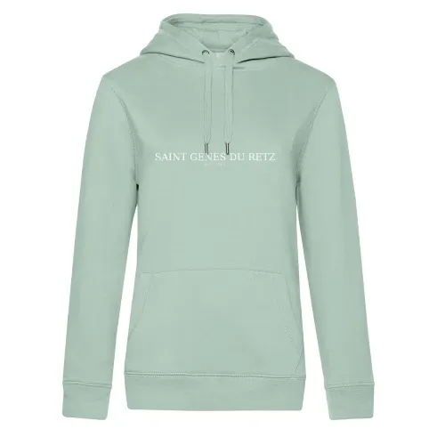 Saint Genes Du Retz Koordinaten Hoodie Frauen Queen Hooded