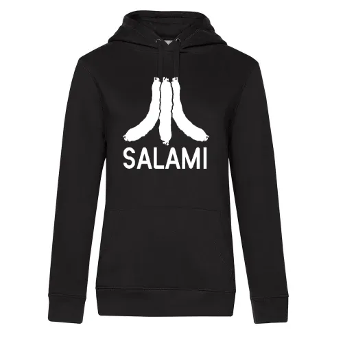Salami Pyramide Frauen Hoodie Salami Pyramide Hoodie