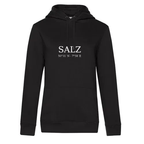 Salz Koordinaten Hoodie