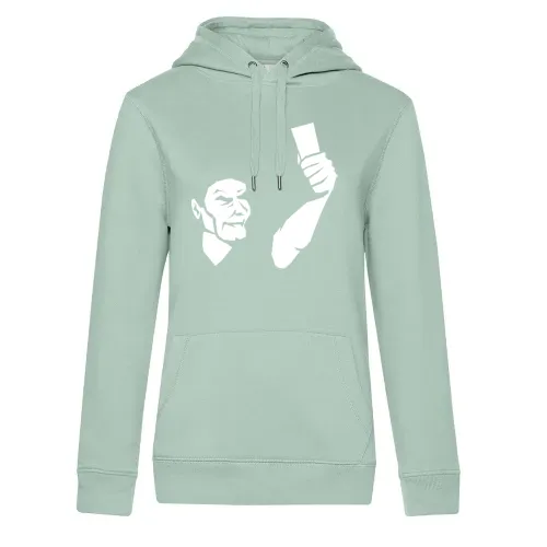 Schiedsrichter zeigt Karte Frauen Hoodie