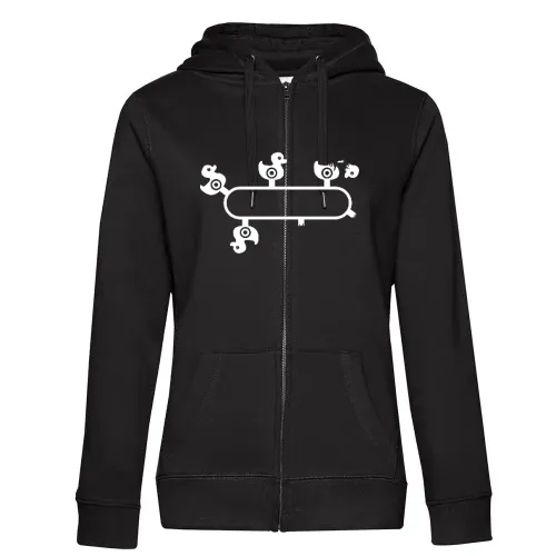 Schießbude Ente Frauen Hoodie