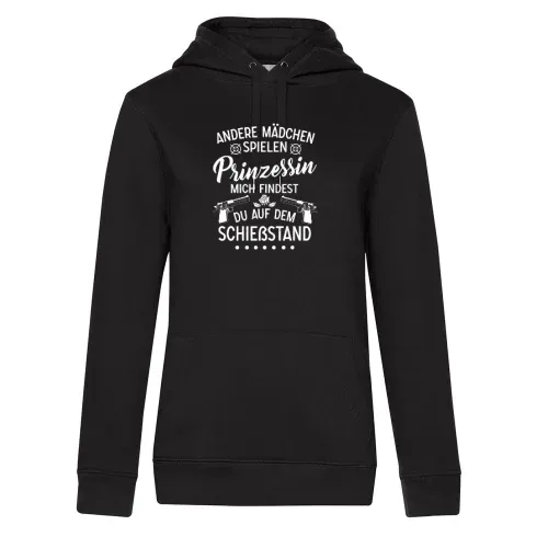 Schießstand Prinzessin Schützenverein Schützin Frauen Hoodie