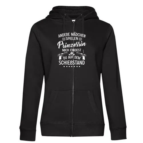 Schießstand Prinzessin Schützenverein Schützin Frauen Hoodie