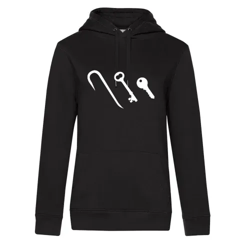 Schlüssel Evolution Hoodie Frauen Queen Hooded