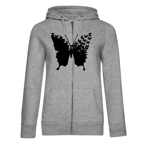 Schmetterlinge Frauen Hoodie