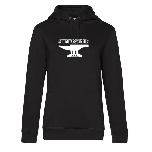Schmied Metallbauer Metallversteher Amboss Motiv Frauen Hoodie