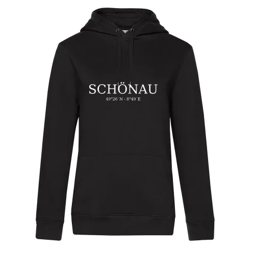 Schönau Koordinaten Hoodie Frauen Queen Hooded