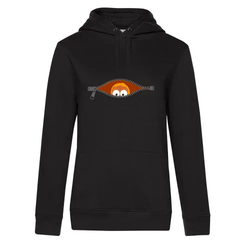 Schwanger Reißverschluss Hoodie