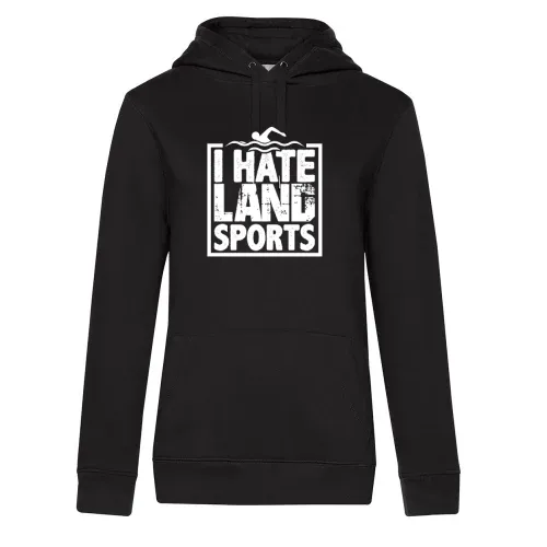 Schwimmer hasst Landsport Hoodie