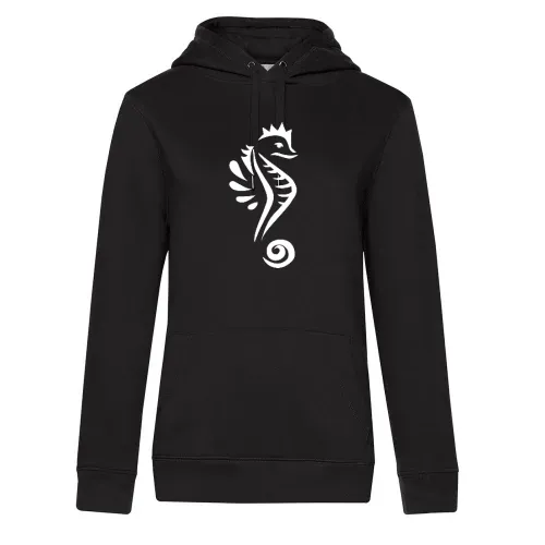 Seepferdchen Hoodie Frauen Queen Hooded