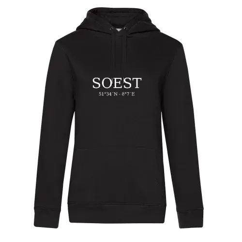 Soest Koordinaten Hoodie Frauen Queen Hooded