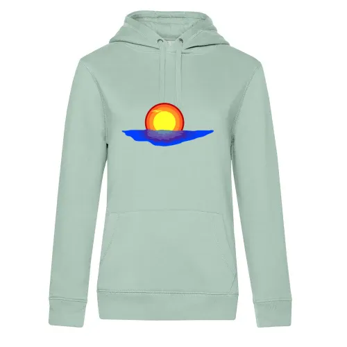 Sonnenuntergang im Meer Hoodie