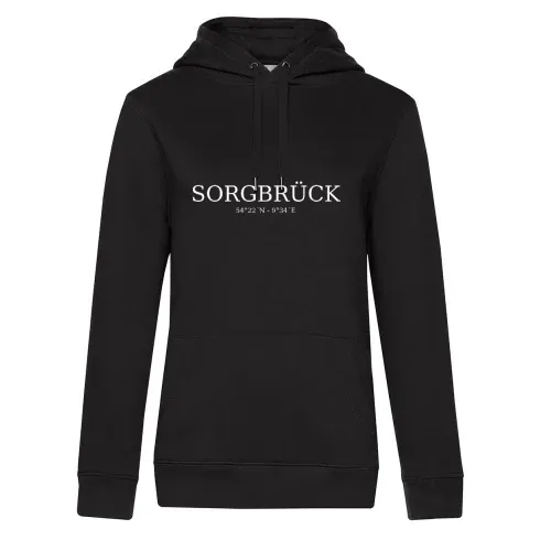 Sorgbrück Koordinaten Hoodie Frauen Queen Hooded
