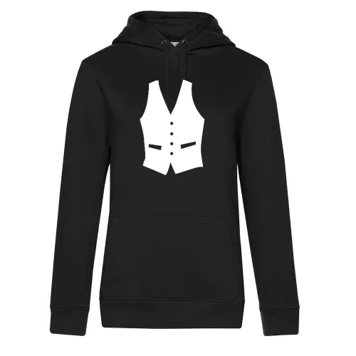Southgate Waistcoat Hoodie Frauen Queen Hooded