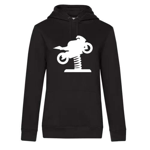 Spielplatzmotorrad zum Wackeln Hoodie