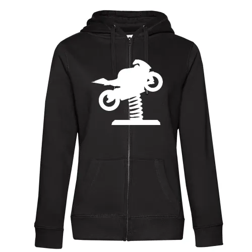 Spielplatzmotorrad zum Wackeln Frauen Hoodie
