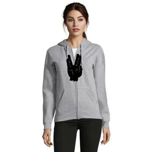 Spock Vulkanier Gruß Frauen Hoodie