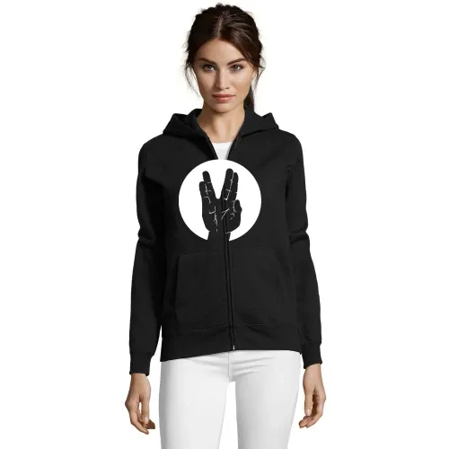 Spock Vulkanier Gruß Kreis Frauen Hoodie