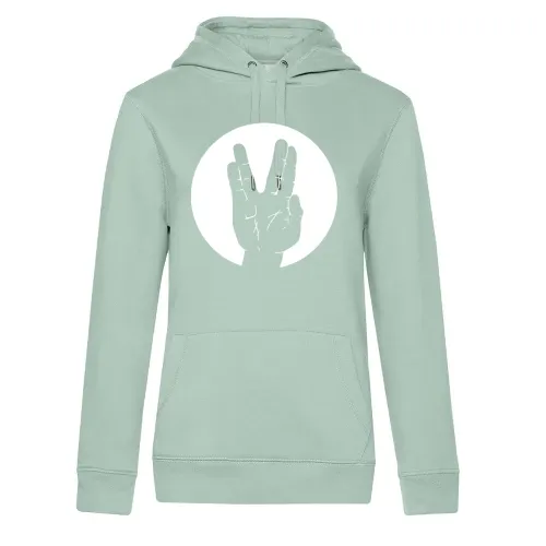 Spock Vulkanier Gruß Kreis Frauen Hoodie