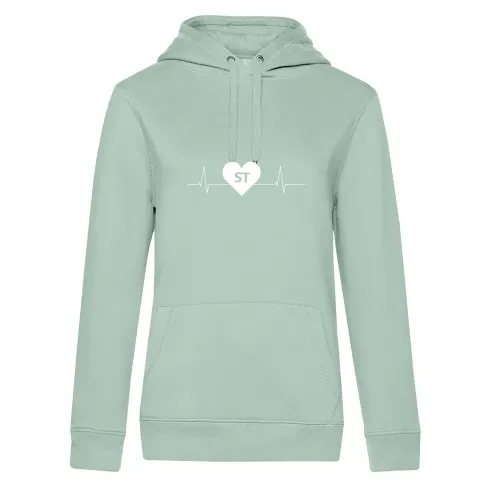 Steinfurt ST Nummernschild Herzschlag Frauen Hoodie Steinfurt ST Nummernschild Herzschlag Hoodie