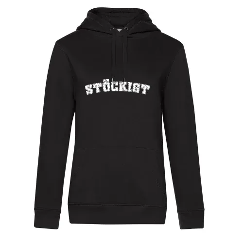 Stöckigt Hoodie Frauen Queen Hooded