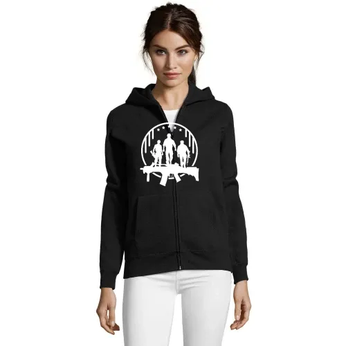 Sturmgewehr Logo - Bundeswehr Soldat im Einsatz Frauen Hoodie