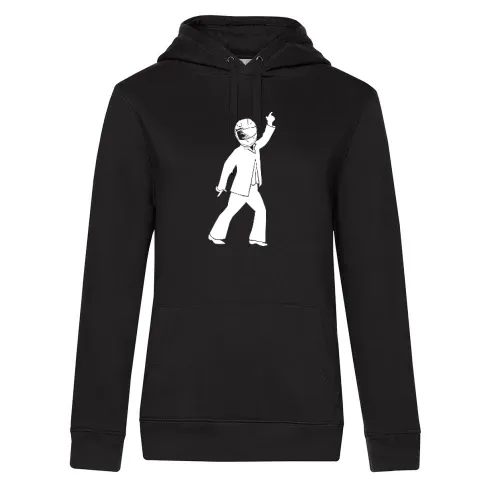 Tänzer mit Motorradhelm Hoodie