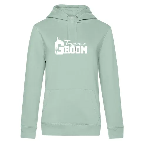 TEAM GROOM T-Shirt Geschenkidee Hoodie Frauen Queen Hooded