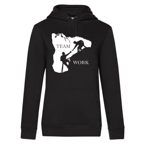 Teamwork 3 Hoodie Frauen Queen Hooded