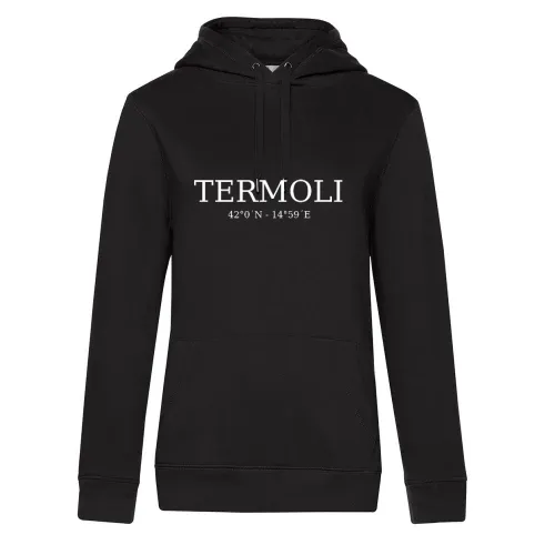 Termoli Koordinaten Frauen Hoodie Termoli Koordinaten Hoodie