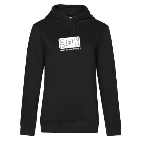 That s My Happy Place Eishockey Ice Hockey Spruch Hoodie
