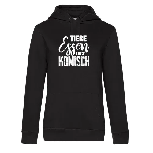 Tiere essen ist KOMISCH Frauen Hoodie Tiere essen ist KOMISCH Hoodie