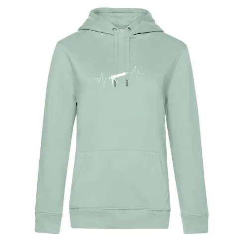 Trockenbau Trockenbauer Kartuschenpresse Puls Hoodie Frauen Queen Hooded