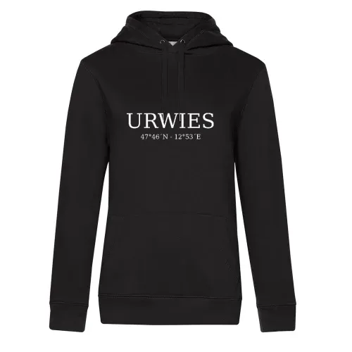 Urwies Koordinaten Frauen Hoodie Urwies Koordinaten Hoodie