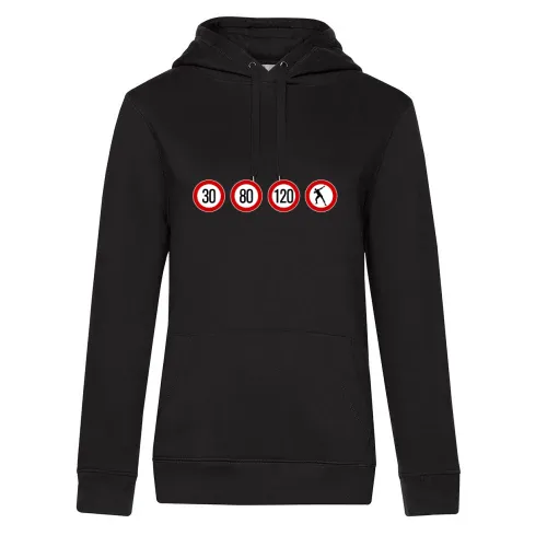 Usain Bold Verkehrsschilder Hoodie