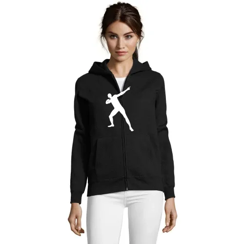 Usain Bolt Pose Frauen Hoodie