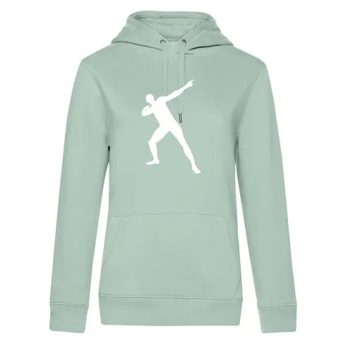 Usain Bolt Pose Frauen Hoodie
