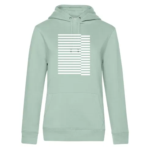 versetzte Streifen Frauen Hoodie versetzte Streifen Hoodie