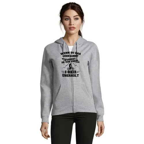 Von Ebiker Überholt - E-Biker Pedelec MTB Hoodie Frauen Seven