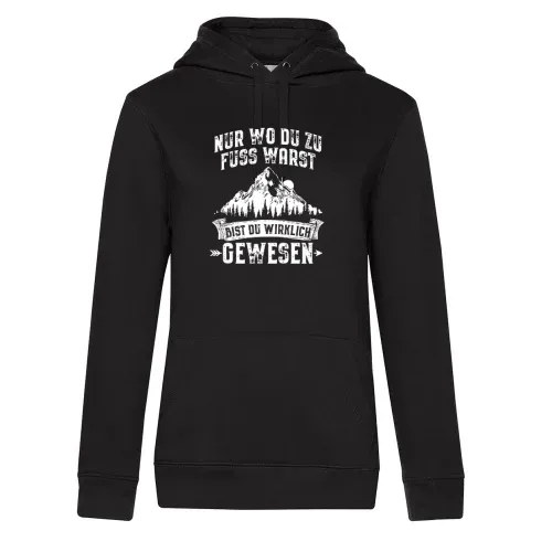 Wandern Spruch Wanderer Hiking Outdoor Wanderweg Frauen Hoodie Wandern Spruch Wanderer Hiking Outdoor Wanderweg Hoodie