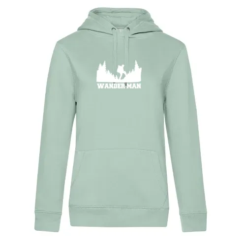 Wandern Wander Man Hiking Wanderer Herren Geschenk Hoodie Frauen Queen Hooded