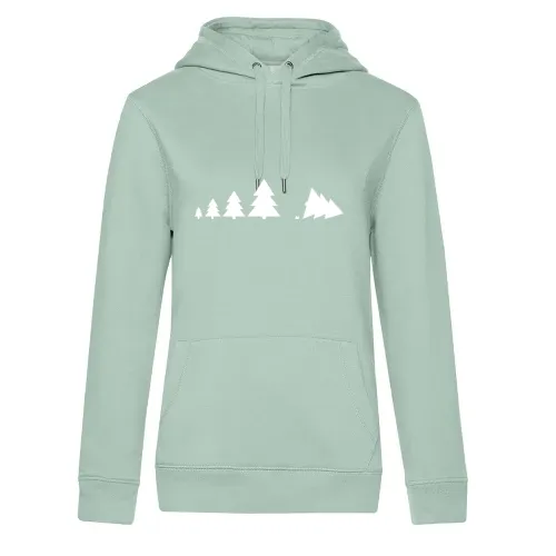 Weihnachtsbaum Evolution Hoodie Frauen Queen Hooded