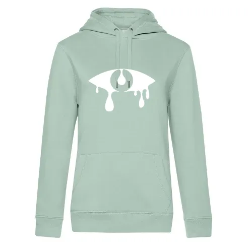weinendes Auge Hoodie Frauen Queen Hooded
