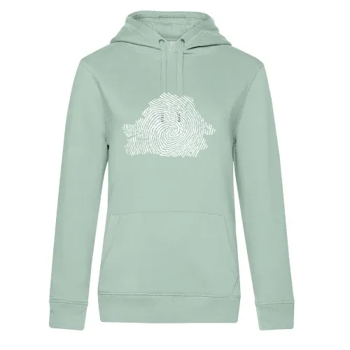 Weissrussland Fingerabdruck Hoodie